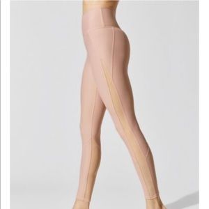 NWOT Mesh Inset High-Rise Full Length Legging